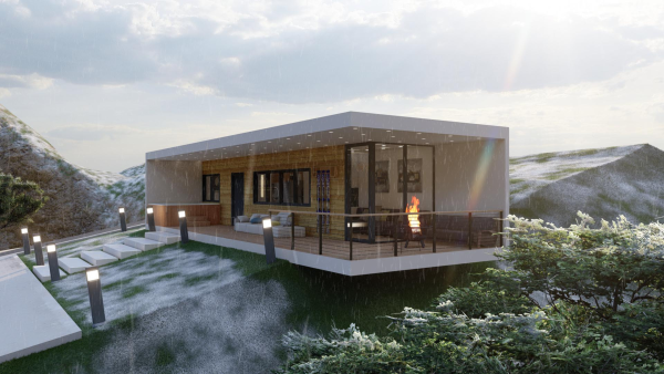 The Aspen - Luxury Smart Container Home with Outdoor Oasis
