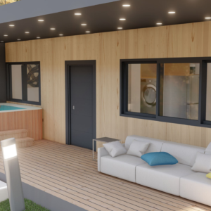 The Aspen - Luxury Smart Container Home with Outdoor Oasis - Image 5